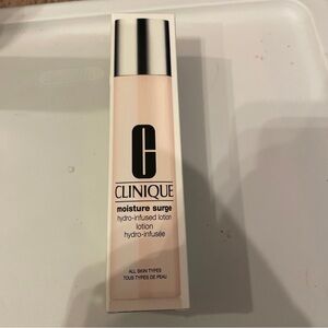 Clinique moisture surge hydro- infused lotion new in box
